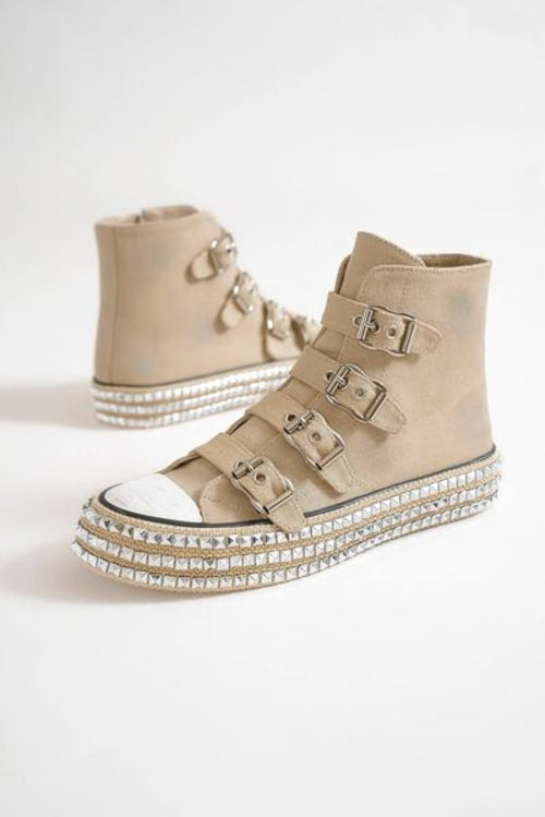 Rebel Strap Platform Sneakers